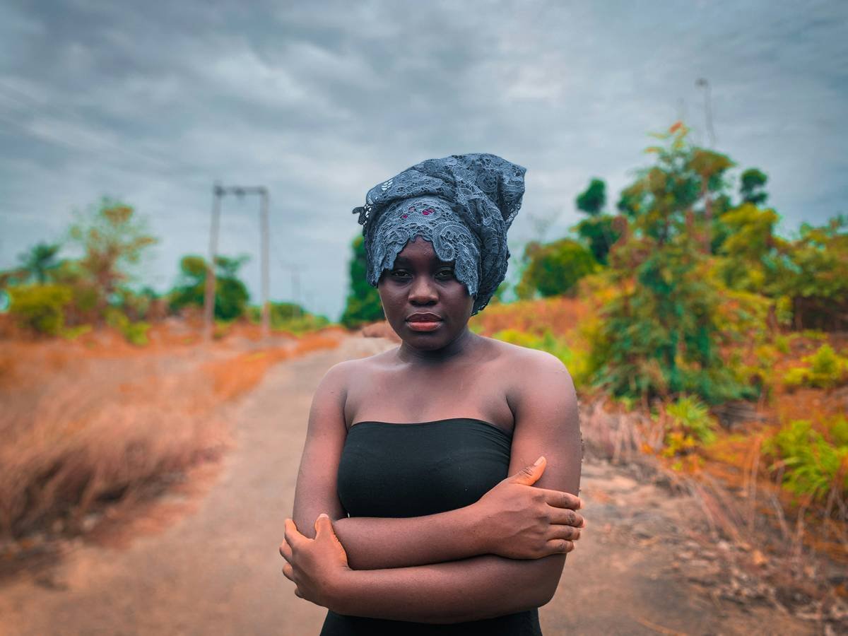 a person wearing a hat